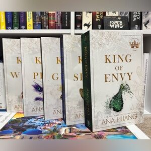 Kings of sin series by Ana Huang (complete as of her newest book)